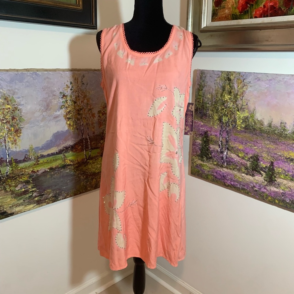 NWT rhinestone RAYA SUN dress size S